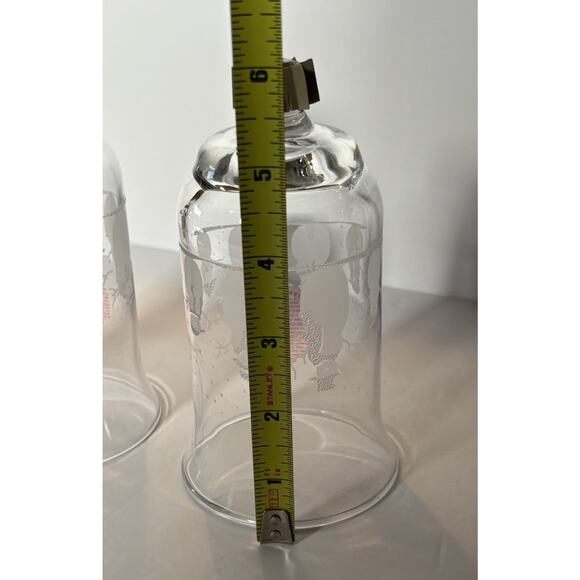 Snowman Votive Candle Holders Set of 2 Home Interior Homco 3" x 5.5" - Picture 5 of 10